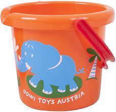 Wild Animal 18cm Bucket by Gowi Toys of Austria GW55806 12m+