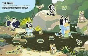 Bluey Let's Stick! Sticker Scenes Book