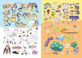Bluey Super Stickers and Activity Book