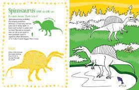 Dinosaur Colouring Book By The Natural History Museum