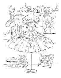 The Ballet Colouring Book by Buster Books