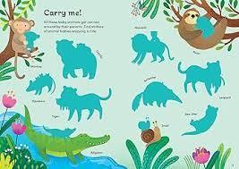 First Little Sticker Book baby Animals by Usborne