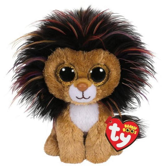 Ramsey The Lion 15cm TY Beanie Soft Toy Plush DOB August 16