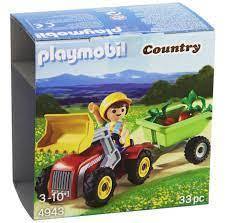 Playmobil Boy with Tractor Toy Fro the Country Range 4+ 4943