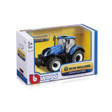 Bburago New Holland T7hd Tractor 1:32 3+