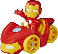 Marvel Spidey and His Amazing Friends Iron Man Car 3+