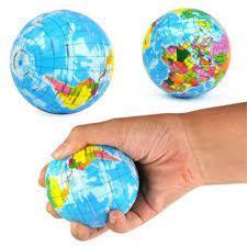 Squishy Foam Globe Earth Ball 3+
