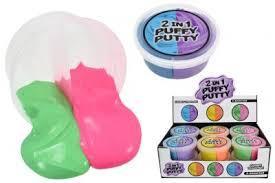 2-in-1 Fluffy Putty Childrens Stress Fidget Toy 6+