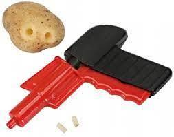 Plastic Potato Spud Gun Toy