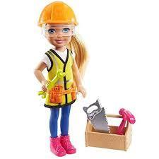 Barbie Chelsea Can Be a Construction Worker Doll Set GTN87 3+