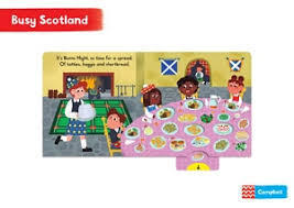 Busy Scotland Board Boom By Campbell Books