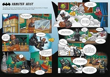 LEGO Batman Order in Gotham City Book with Minifigure 6+