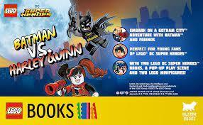 LEGO DC Super Heroes Batman vs. Harley Quinn Books & Minifigures