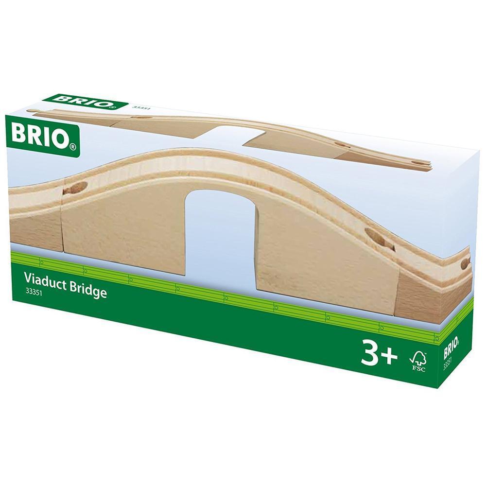 BRIO Viaduct Bridge for Wooden Train Sets 33351 3+