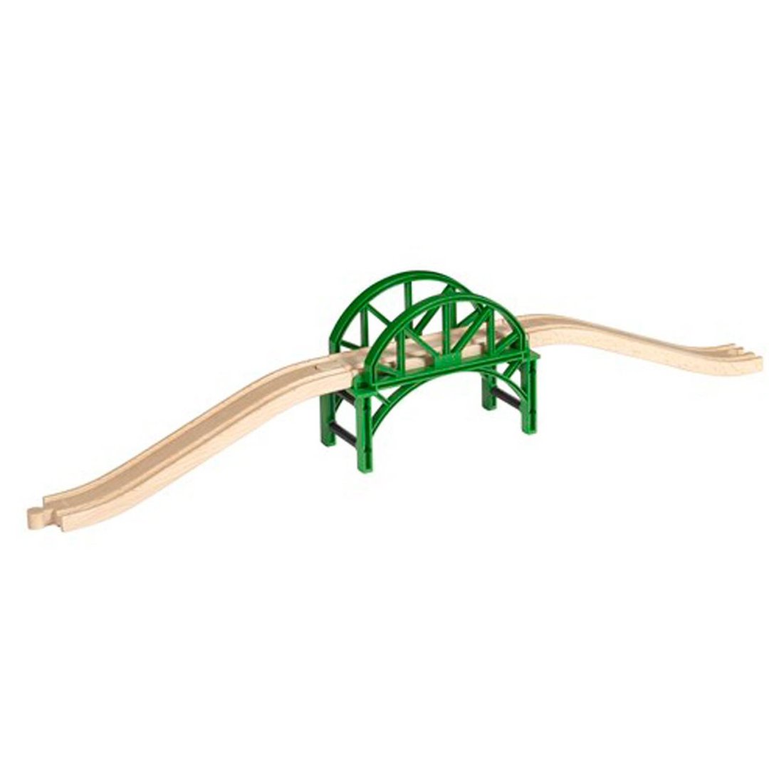BRIO Stackable Bridge 33885 for Wooden Train Sets 3+