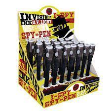 Toy Invisible Ink Pen and UV Light 5+