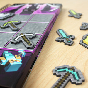Minecraft Magnetic Travel Puzzle Game 8+ By Think Fun