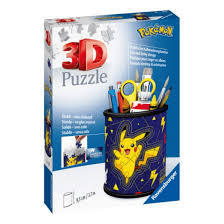 Pokemon Pikachu Pencil Holder 3D Puzzle 54 Pieces Jigsaw Puzzle