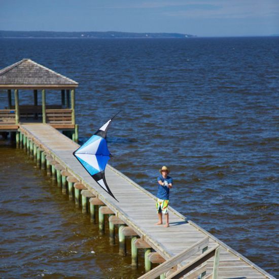 Stunt Kite Rookie Aqua 120cm 8+