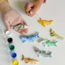Mould and Paint Sharks Creative Craft Set by 4M 5+