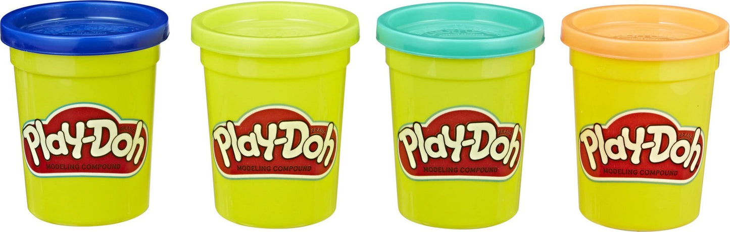 Play-Doh 4 Colours Pack of a Childrens Favourite Toy 2+