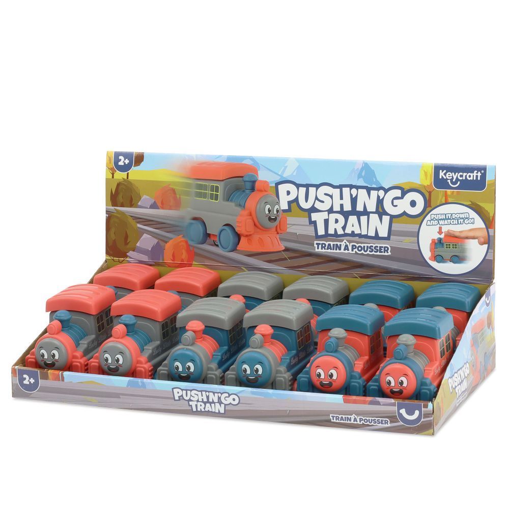 Push 'N' Go Train Toy Vehicle For Children 2+