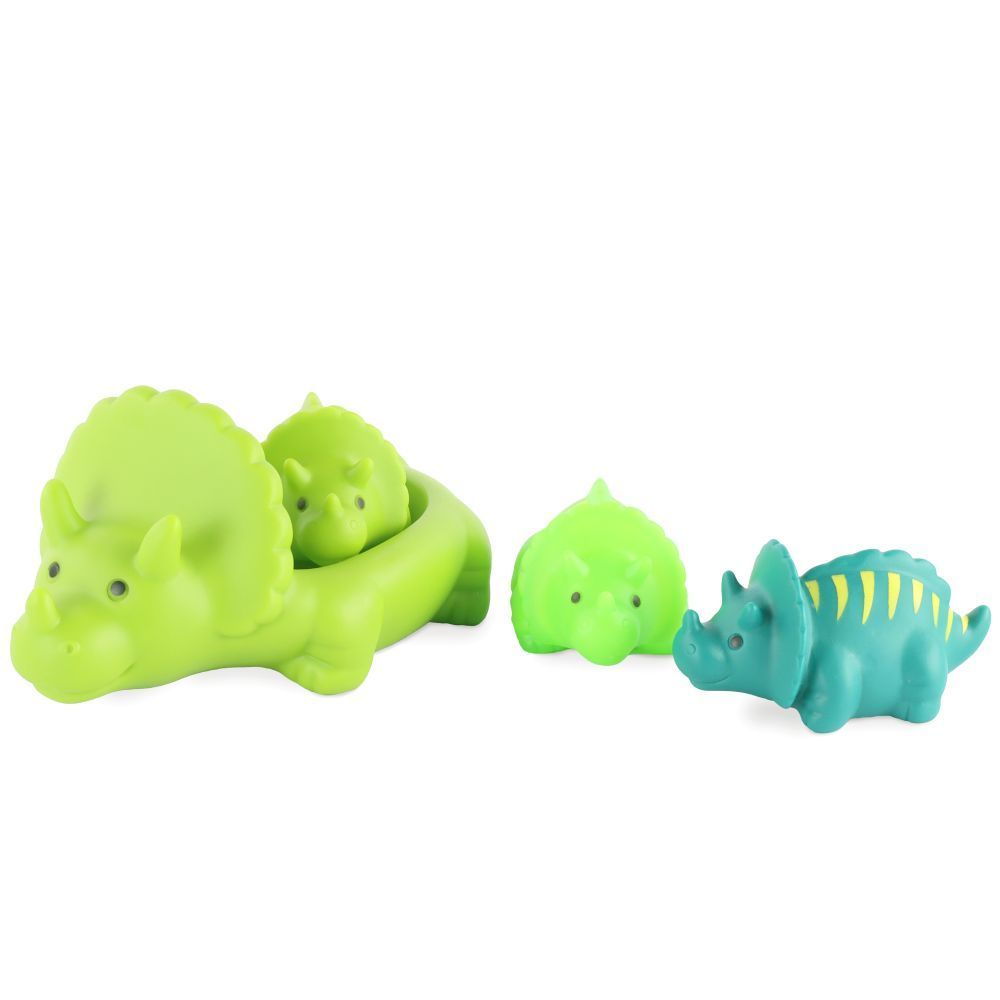Dinosaur Family Bath Toy Set of 4 Bath Squirters from 12m+
