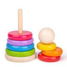 My First Rainbow Stacker 12m+ By Big Jigs Toys