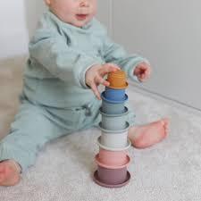 Silicone Stacking Cups 35053 By Big Jigs Toys 12m+