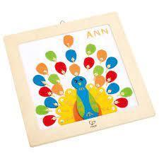 Proud Peacock Embroidery Wood Craft Kit 6+