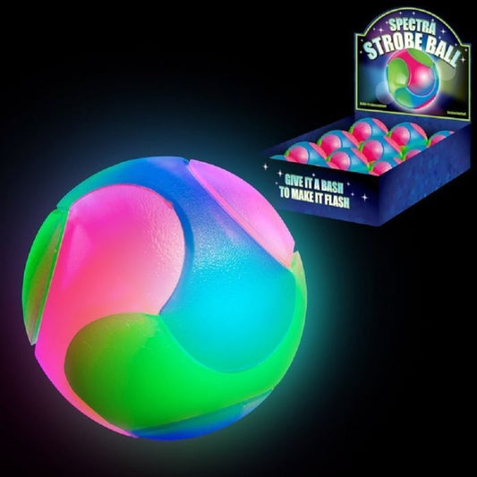 Spectra Strobe Ball,Flashing,Sensory, Bouncing Ball 3+