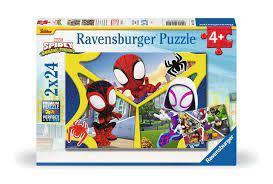 Spidey & His Amazing Friends, 2x24pc Jigsaw Puzzles