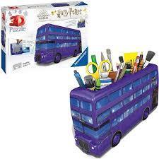 Harry Potter Knight Bus 3D Puzzle 216 Piece Jigsaw Puzzle 8+