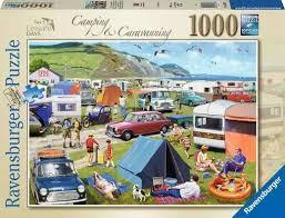 Leisure Days No 5 Camping & Caravanning 1000 Piece Puzzle 12+