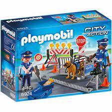 Playmobil 6924 City Action Police Roadblock  4+
