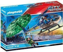 Playmobil 70569 City Action Police Parachute Search 4+