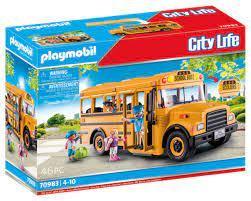 Playmobil City Life School Bus 70983 4+