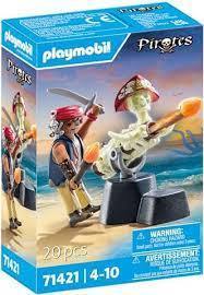 Playmobil Pirate with Canon Master 71421 4+ Toy