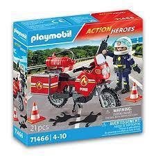 Playmobil City Action Fire Motorcycle 71466 4+