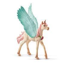 Schleich Bayala Decorated Unicorn Pegasus Foal 70575 3+