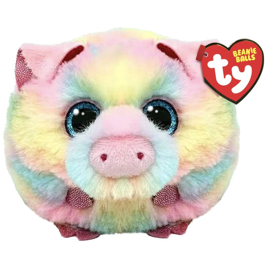 Pigasso The Pig 8cm Ty Beanie Puffies Balls DOB October 25