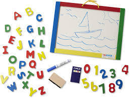 Magnetic Chalkboard/Dry-Erase Board 3+ by Melissa and Doug