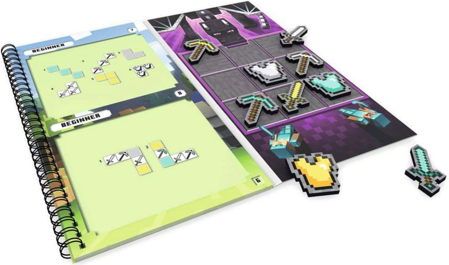 Minecraft Magnetic Travel Puzzle Game 8+ By Think Fun