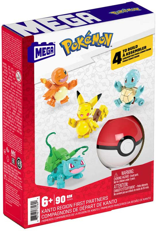 Pokemon Mega Construx Pokeball Paldea Reagion Team Toys 6+