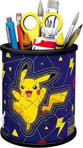 Pokemon Pikachu Pencil Holder 3D Puzzle 54 Pieces Jigsaw Puzzle