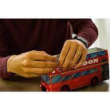 London Bus 3D Puzzle 216 Piece Jigsaw Puzzle 8+