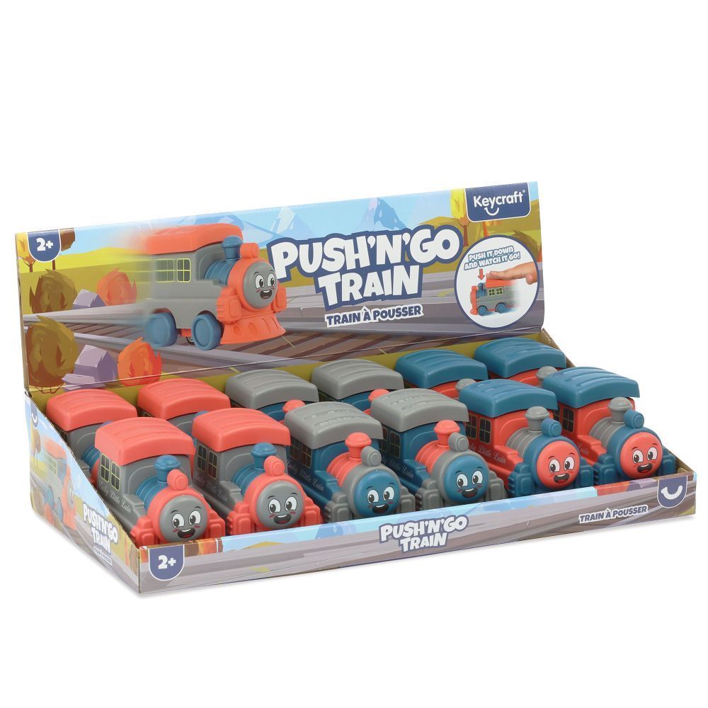 Push 'N' Go Train Toy Vehicle For Children 2+