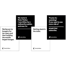 Cards Against Humanity Family Edition 8+ Game
