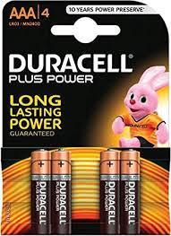 Duracell AAA Battery 4 Pack