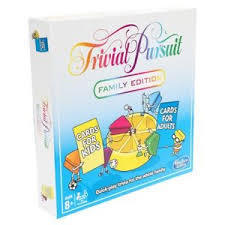 Trivial Pursuit Family Edition Board Games by Hasbro 8+
